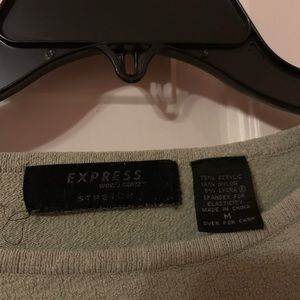 Green, vintage sweater from Express